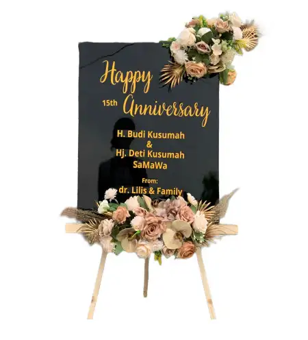 Papan Bunga Akrilik Renah Pembarap