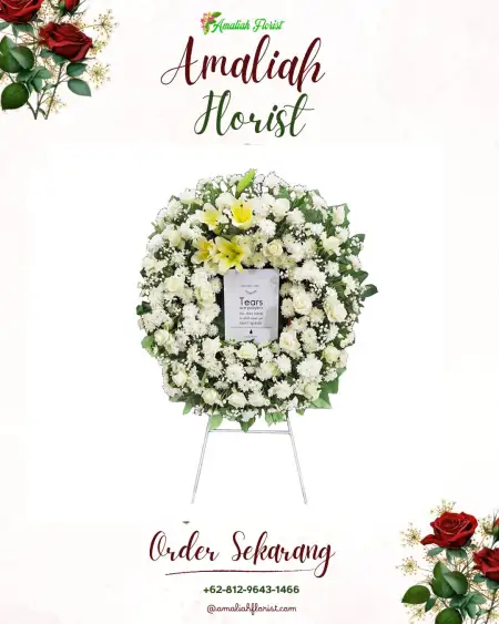 Krans Bunga Duka Renah Pembarap